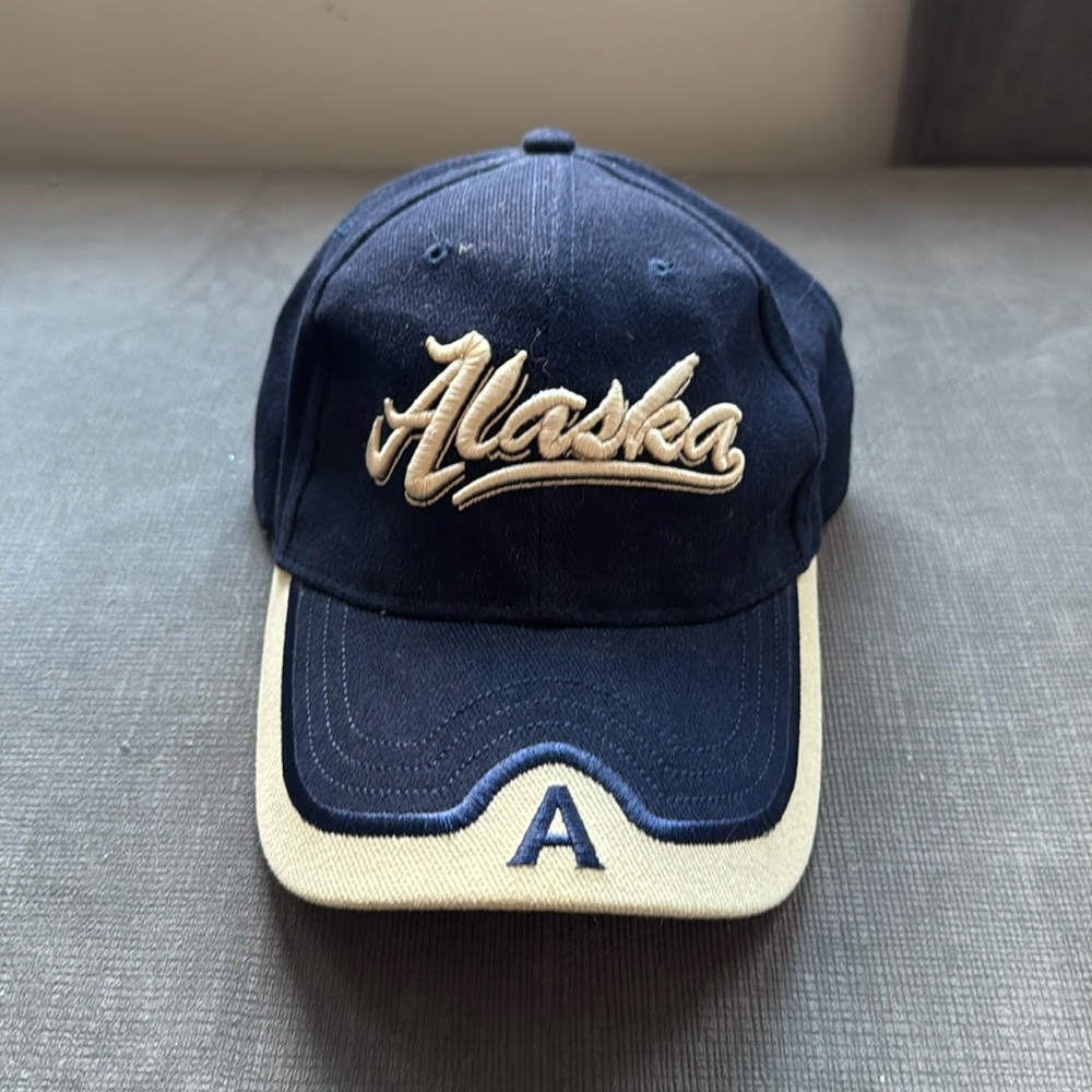 Vintage Alaska Strapback Hat / Artic Circle Enterprise